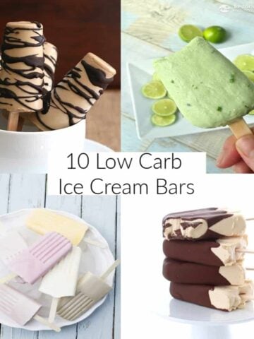 keto ice cream bars