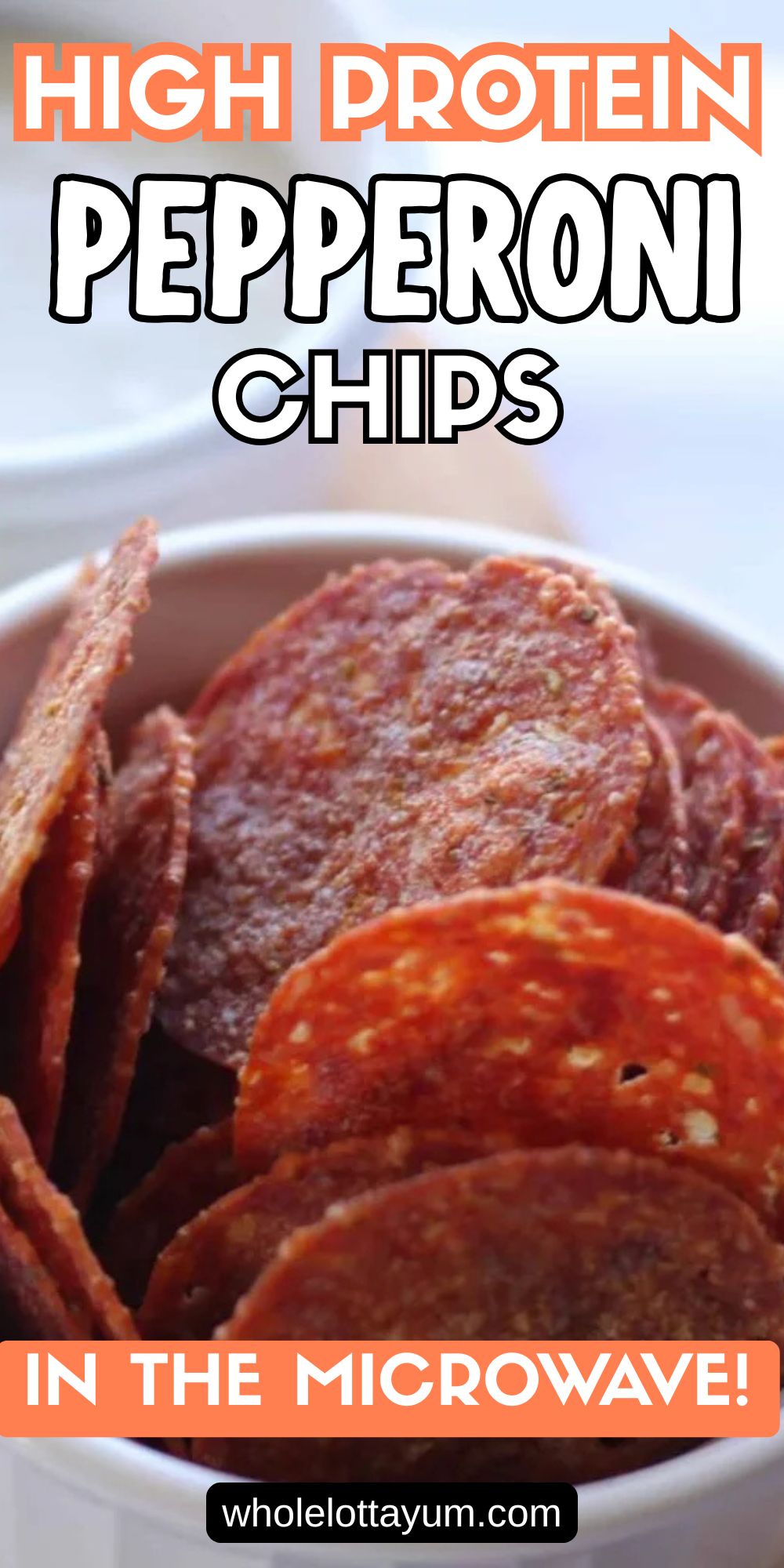 High Protein Pepperoni Microwave Chips