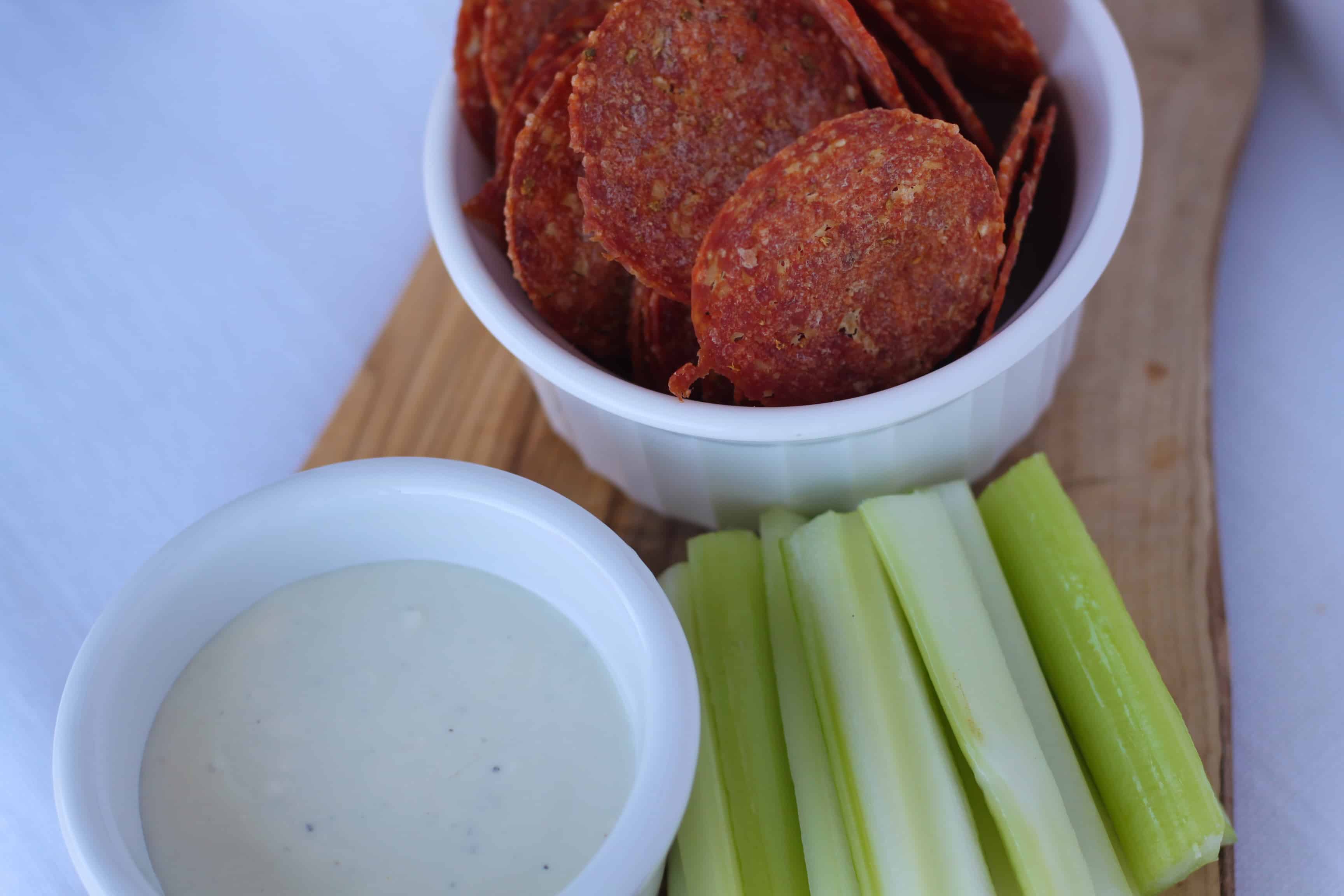 How to Make Pepperoni Chips (Microwave or Oven)