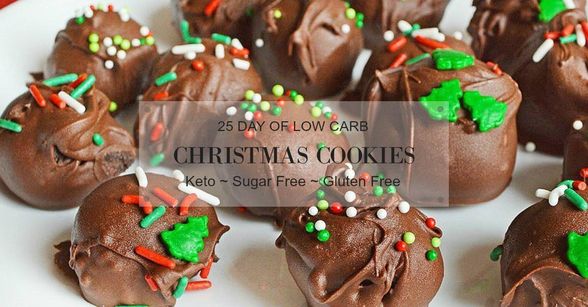 25 Days Of Keto Christmas Cookies