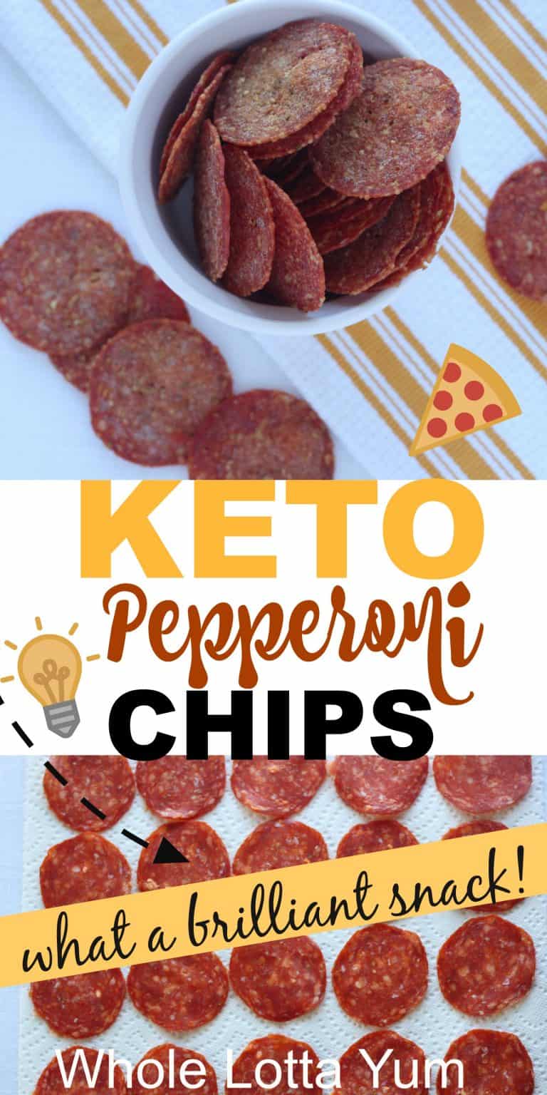How to Make Pepperoni Chips (Microwave or Oven)