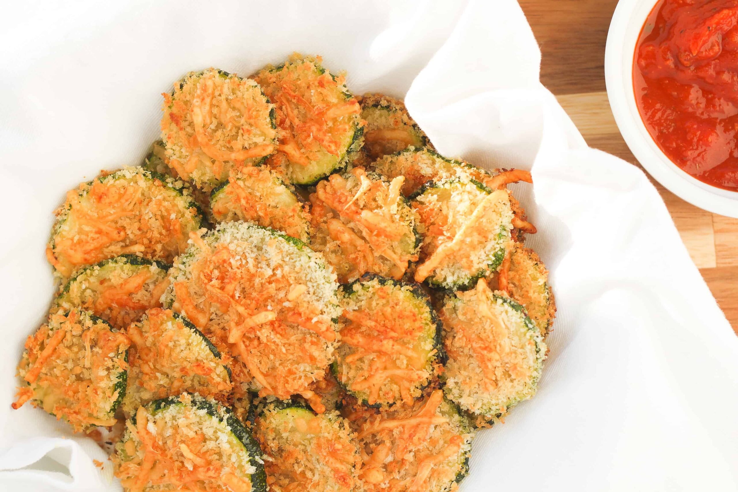 Easy Parmesan Zucchini Chips