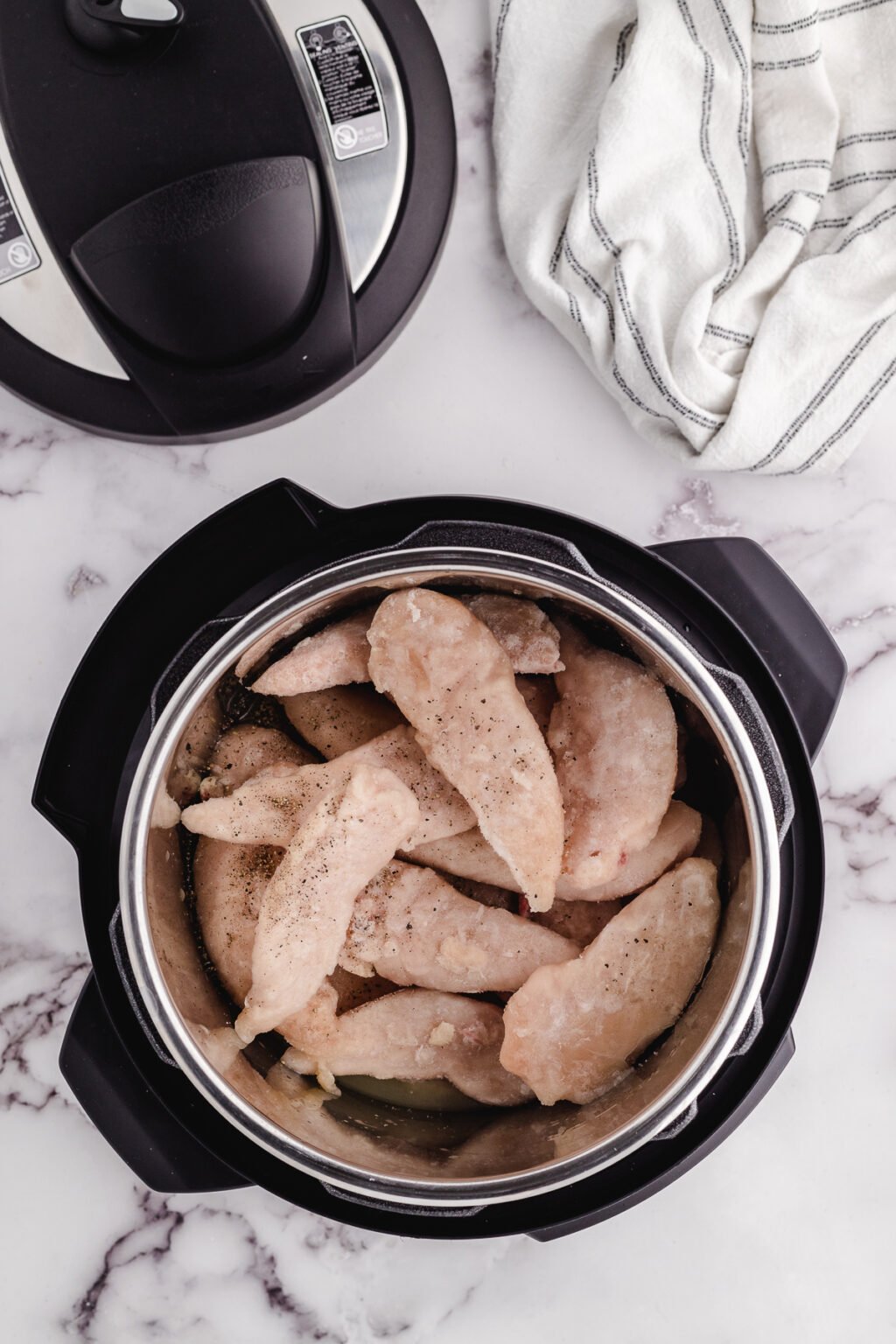 Instant Pot Chicken Tenders (Frozen at start) Whole Lotta Yum