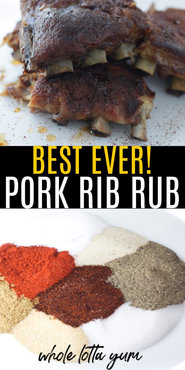 Best pork rib dry clearance rub recipe