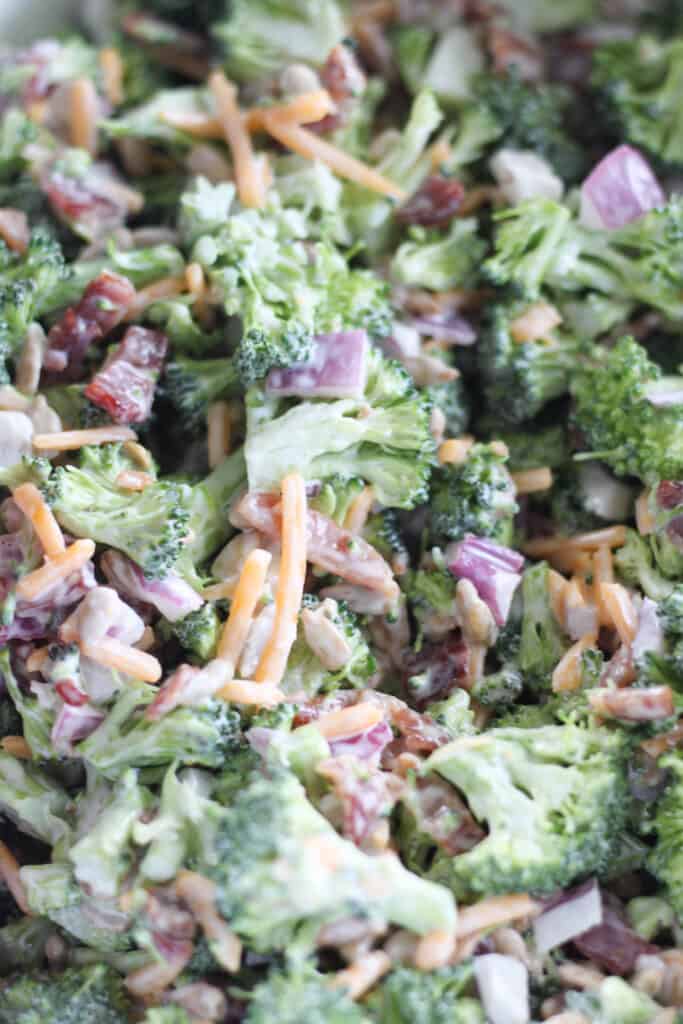 Keto Broccoli Salad Low Carb No Sugar