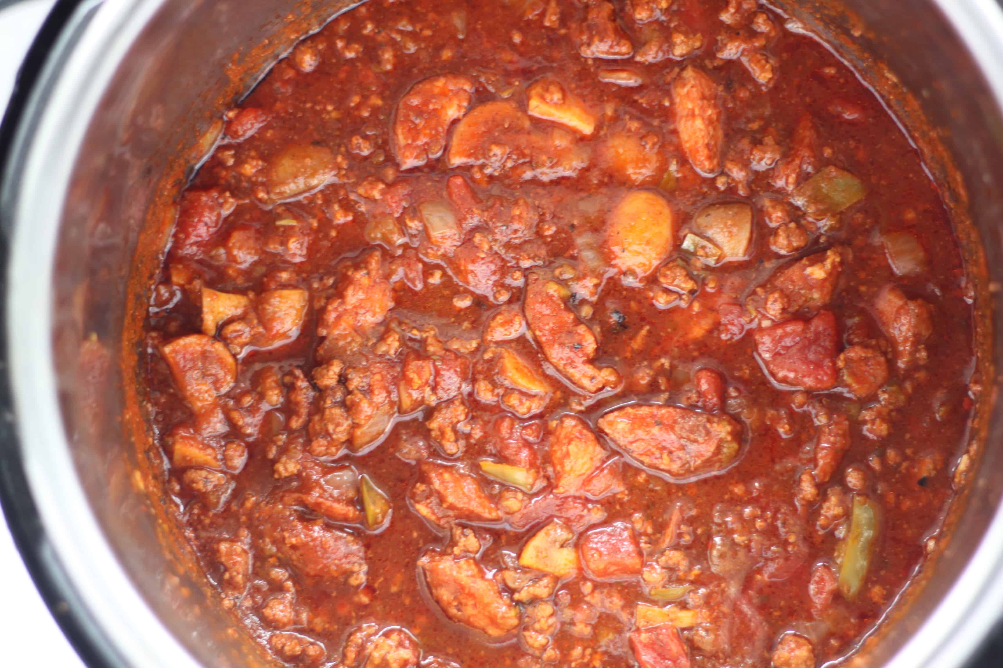 Instant Pot Chili Recipe (No Beans) Low Carb Keto Chili