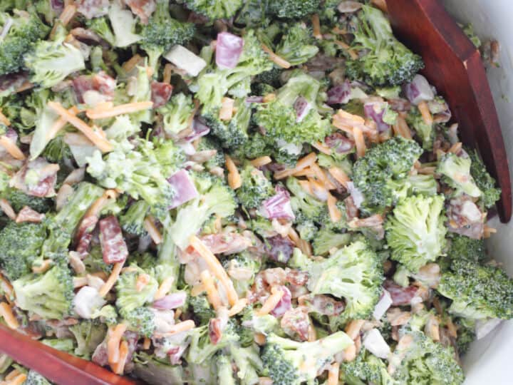 keto broccoli salad