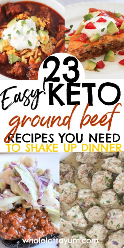 keto ground beef