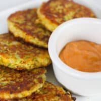 Fried Broccoli Cakes ( Gluten Free Keto Broccoli Fritters)