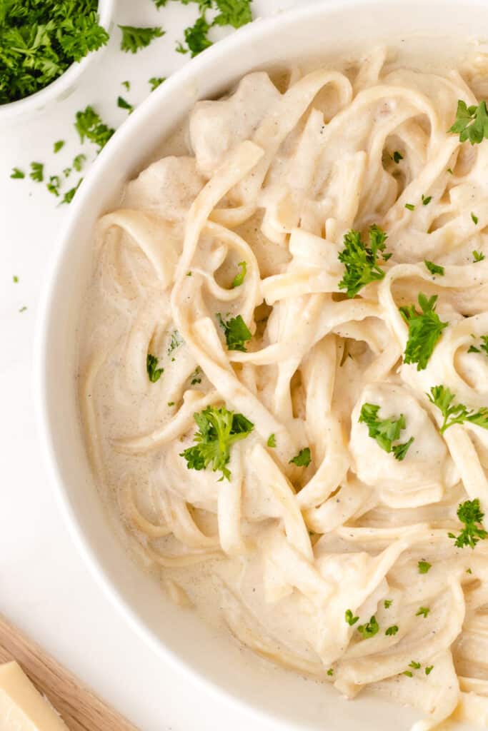 The BEST Instant Pot Alfredo with Chicken