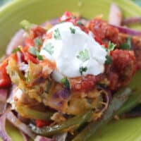 Chicken Fajita Bake