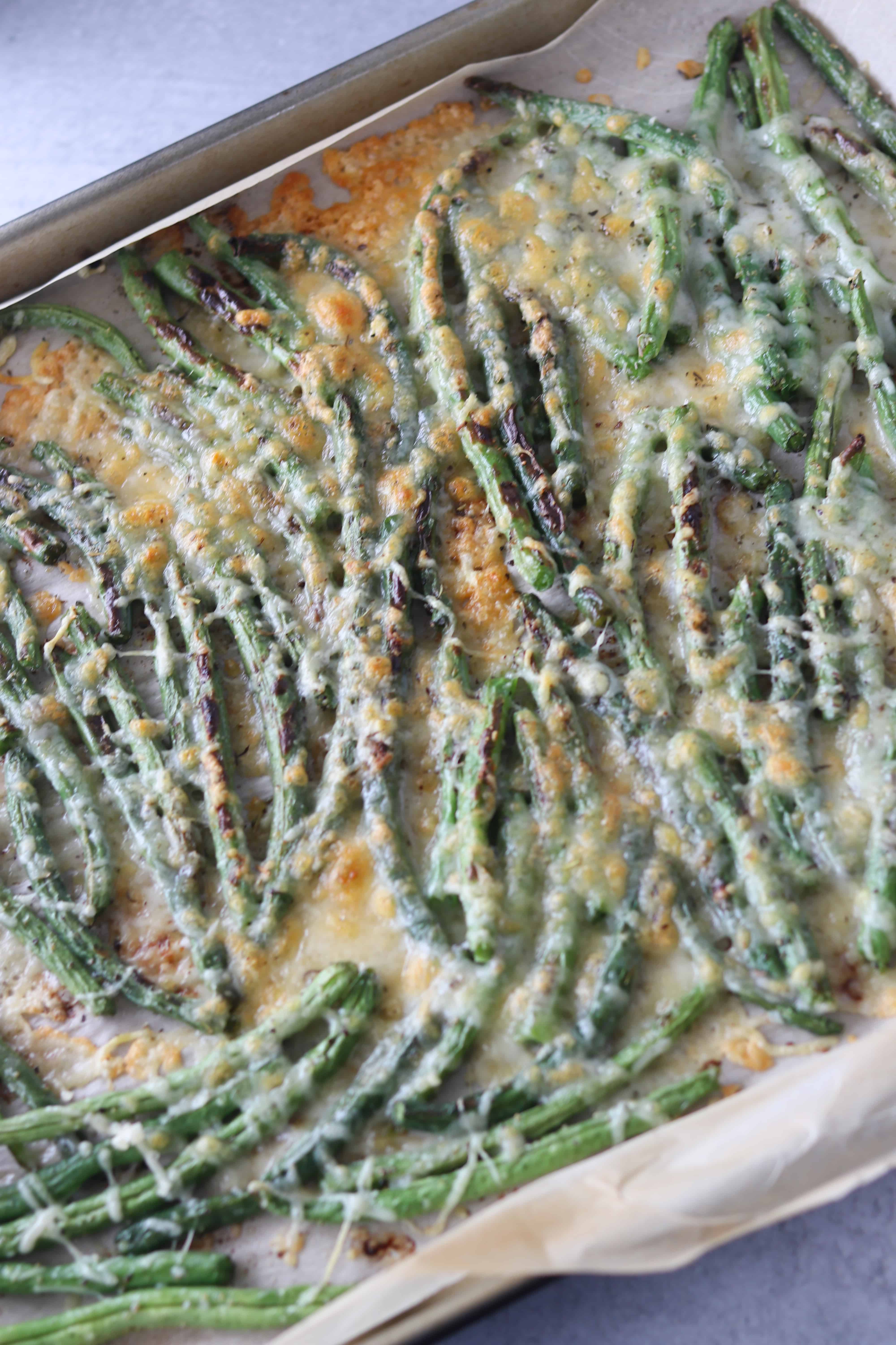 Cheesy Baked Green Beans Whole Lotta Yum