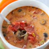 Creamy Pizza Soup Recipe (Instant Pot, Crockpot & Stovetop)