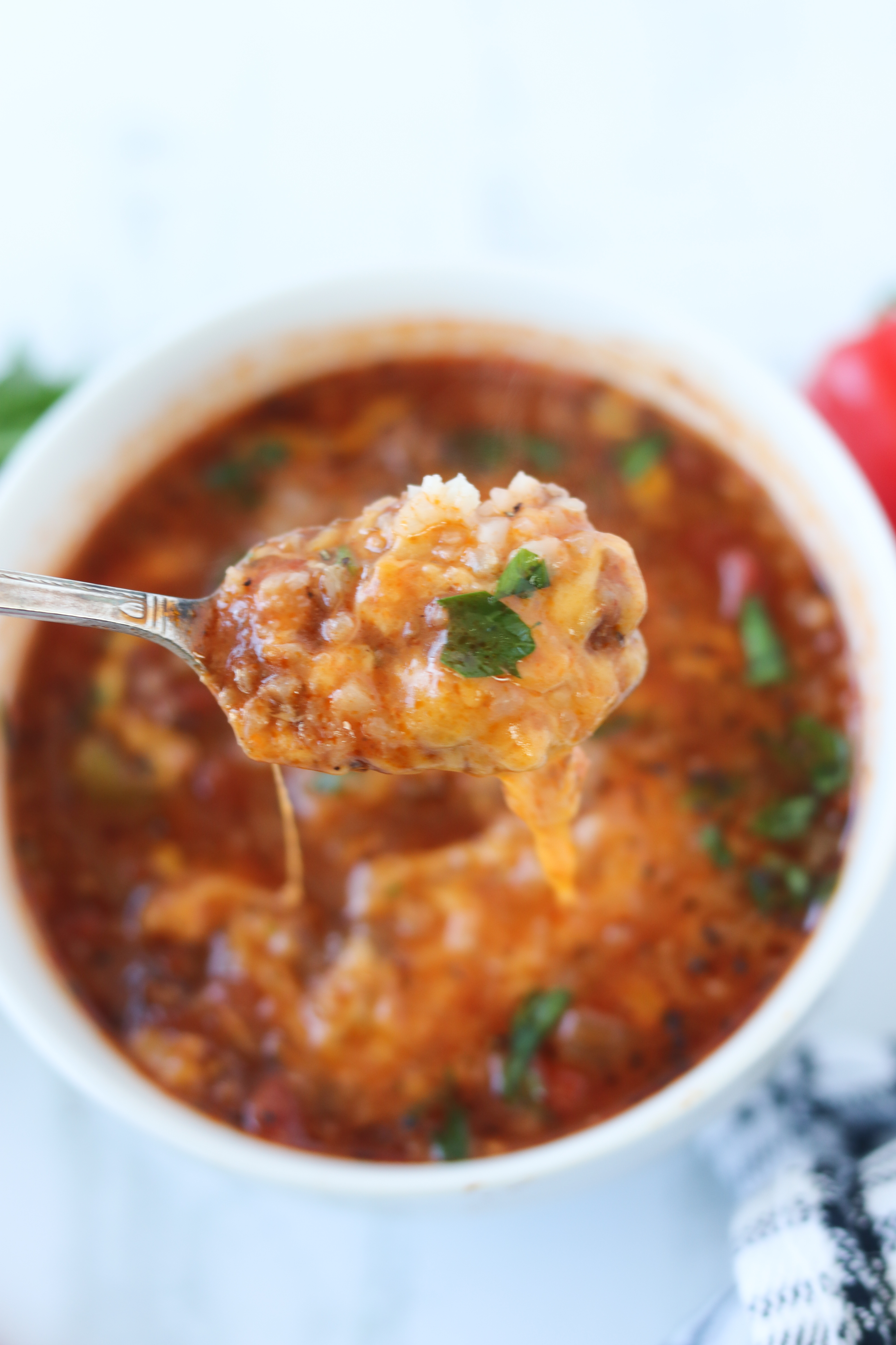 Crock Pot Stuffed Pepper Soup Recipe