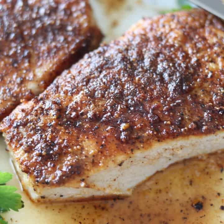 Juicy Air Fryer Pork Chops with Rub