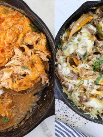 the best keto casseroles collage