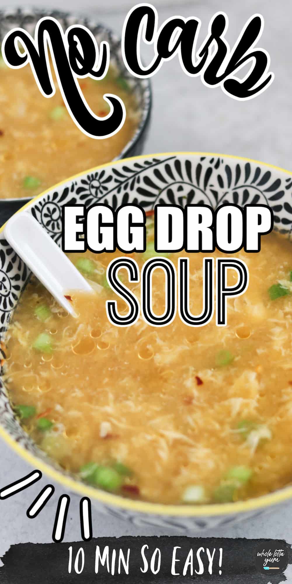 Keto Egg Drop Soup (Without Corn Starch) Whole Lotta Yum