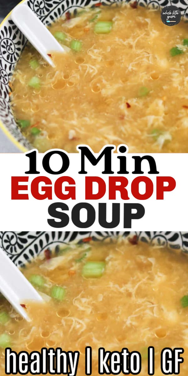 Keto Egg Drop Soup (Without Corn Starch) Whole Lotta Yum
