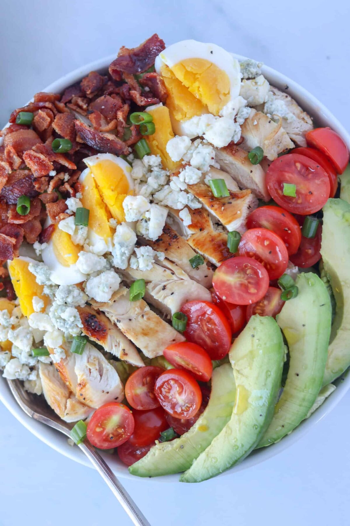 keto cobb egg salad