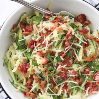 zoodle carbonara