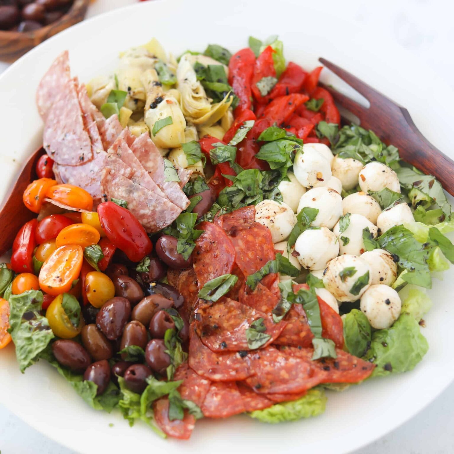 Italian Antipasto Salad (Keto, Low Carb, GF) Whole Lotta Yum