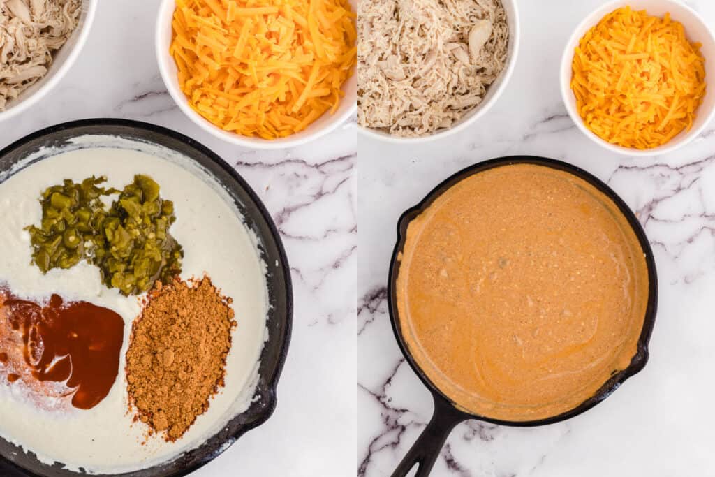 Keto Chicken Enchilada Casserole (No Tortillas) Whole Lotta Yum