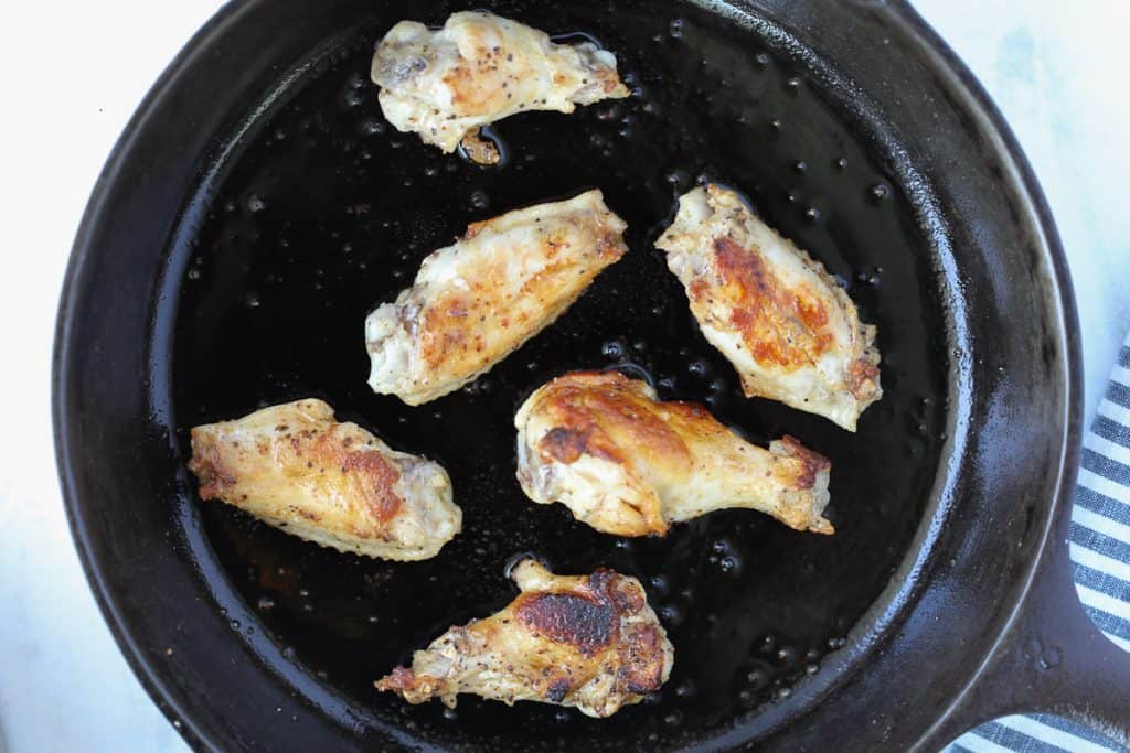Pan Fried Chicken Wings Whole Lotta Yum