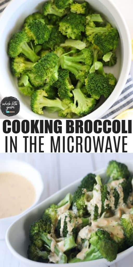 How to Steam Broccoli in the Microwave Whole Lotta Yum