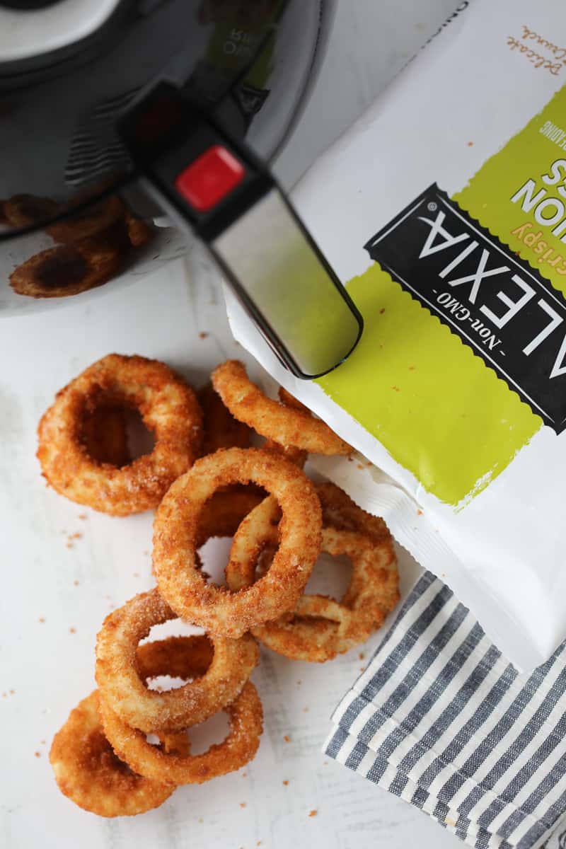Frozen Onion Rings in Air Fryer Whole Lotta Yum