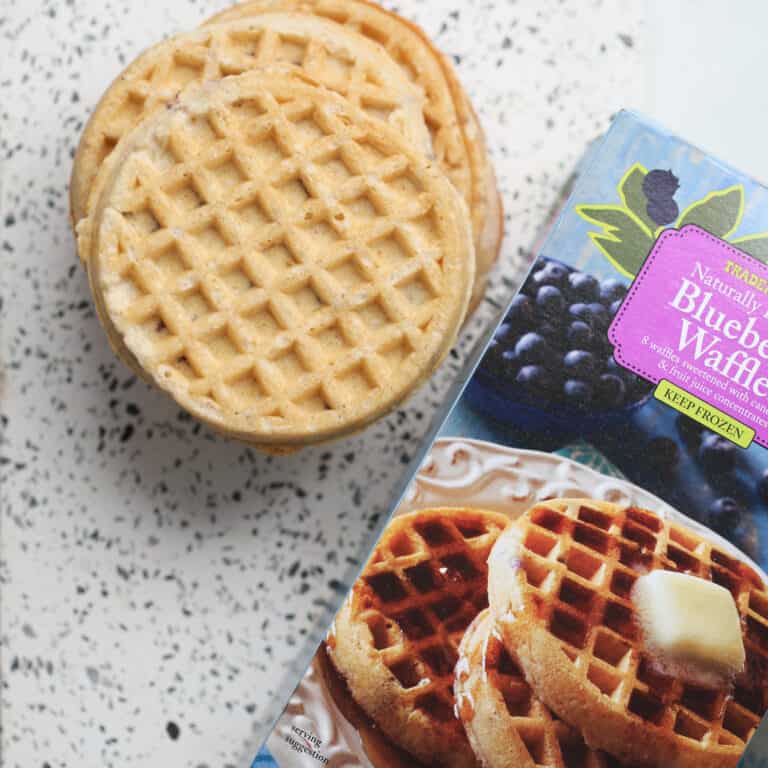 Air Fryer Frozen Waffles (Eggos or Trader Joes) Whole Lotta Yum