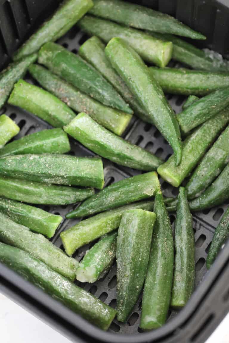 Air Fryer Frozen Okra Whole Lotta Yum