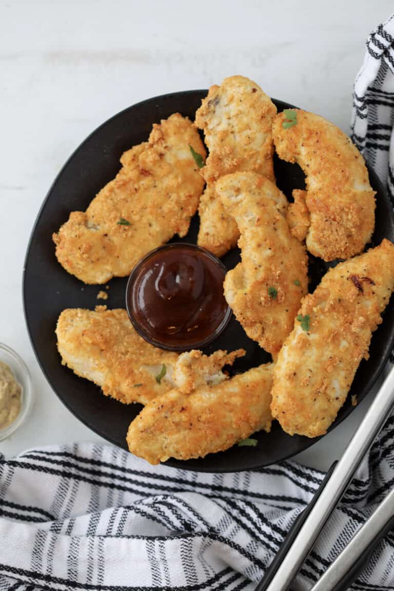 Keto Air Fryer Chicken Tenders Whole Lotta Yum
