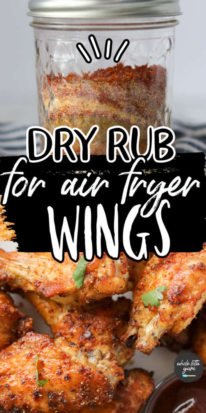 Air Fryer Dry Rub Wings Whole Lotta Yum