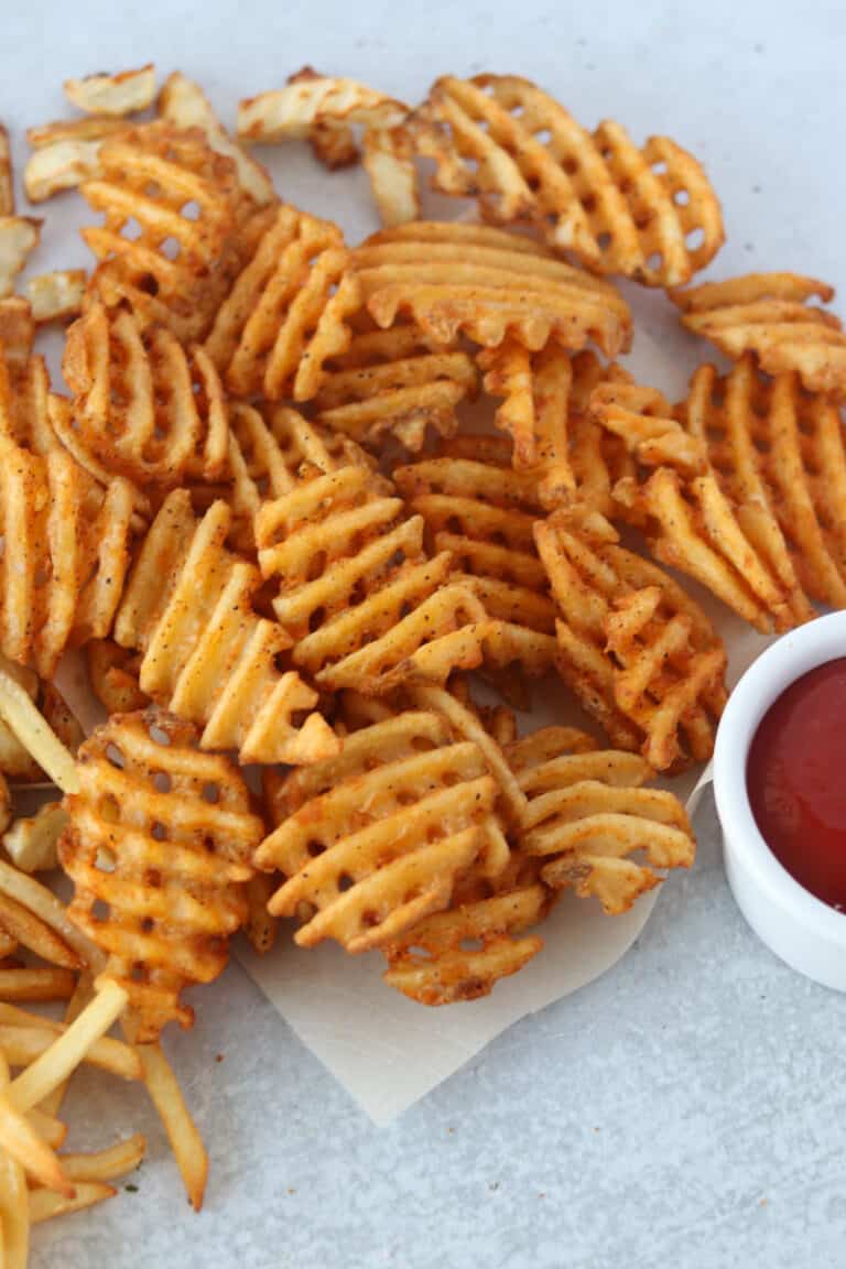 Frozen Waffle Fries in Air Fryer Whole Lotta Yum