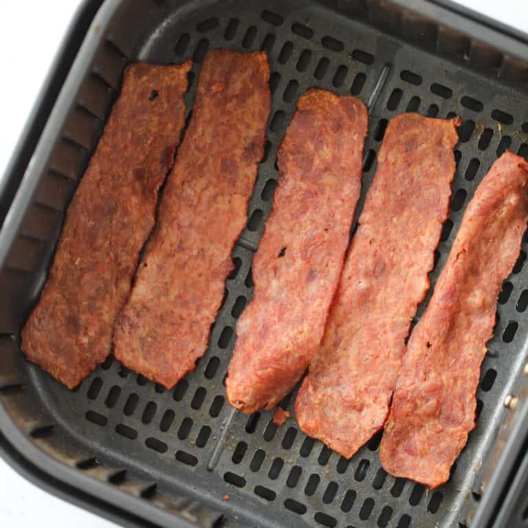 Crispy Turkey Bacon in Air Fryer Whole Lotta Yum