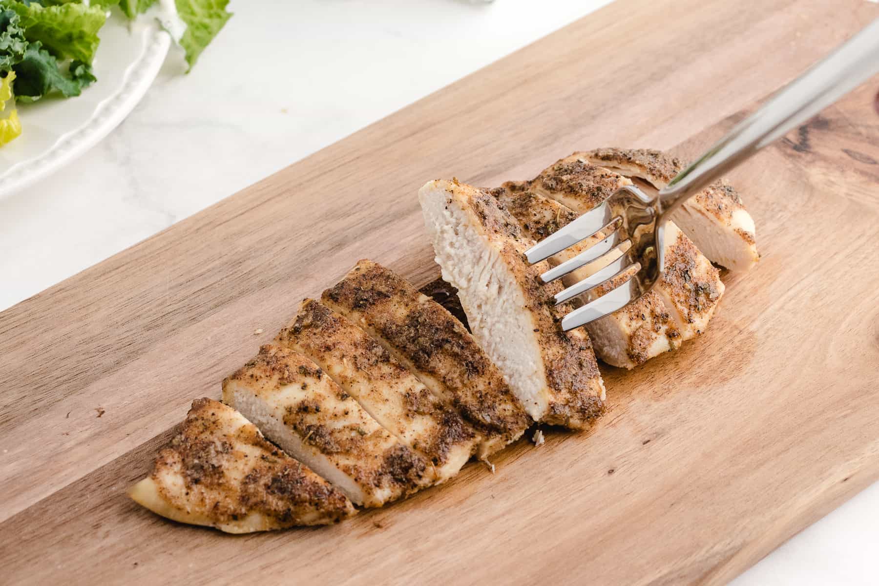 Grilling thin outlet sliced chicken breast