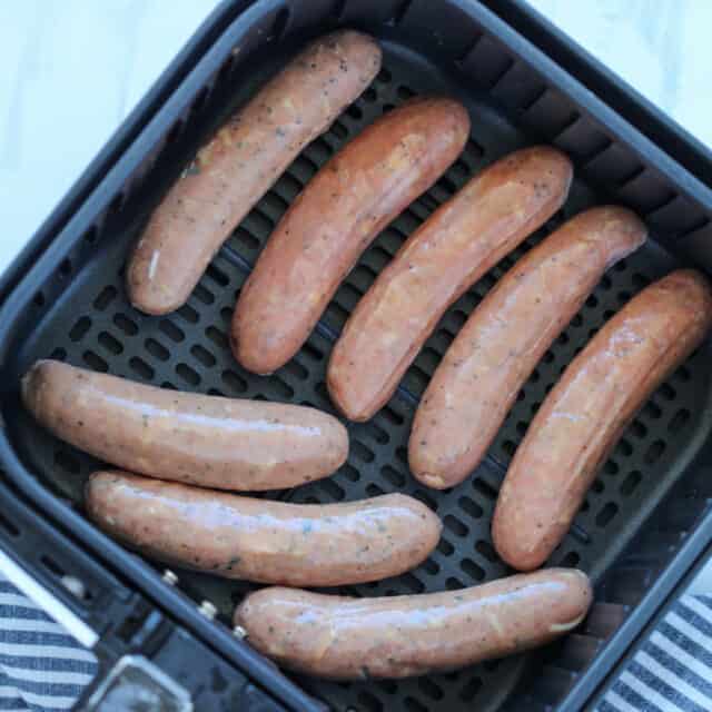 Chicken Sausage Air Fryer Recipe Whole Lotta Yum