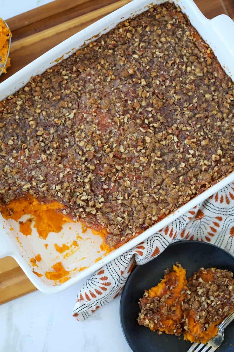 Sweet Potato Casserole Instant Pot Recipe Whole Lotta Yum