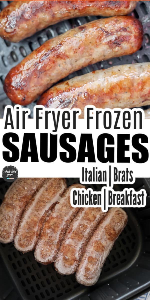 Cooking Frozen Sausage Links in Air Fryer Whole Lotta Yum