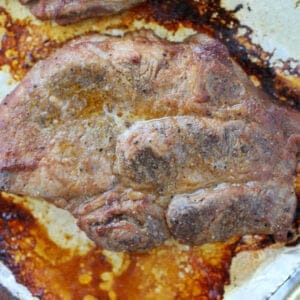 pork steak marinade recipe after cooking in the oven