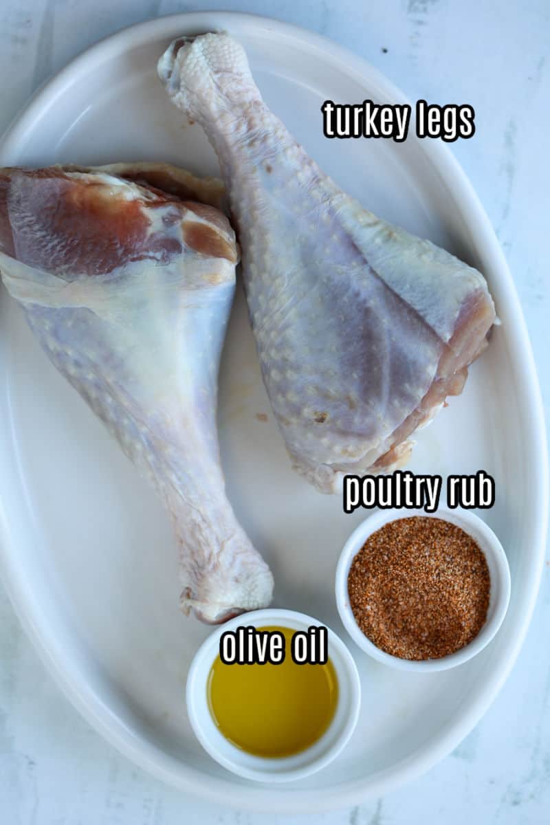 Turkey Legs in Air Fryer {BEST Easy Recipe!} Whole Lotta Yum