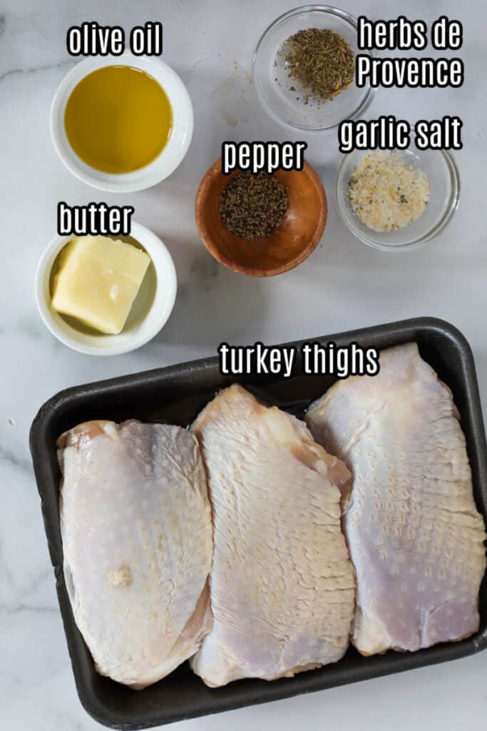 Air Fryer Turkey Thighs Recipe [+VIDEO] - Dr. Davinah's Eats