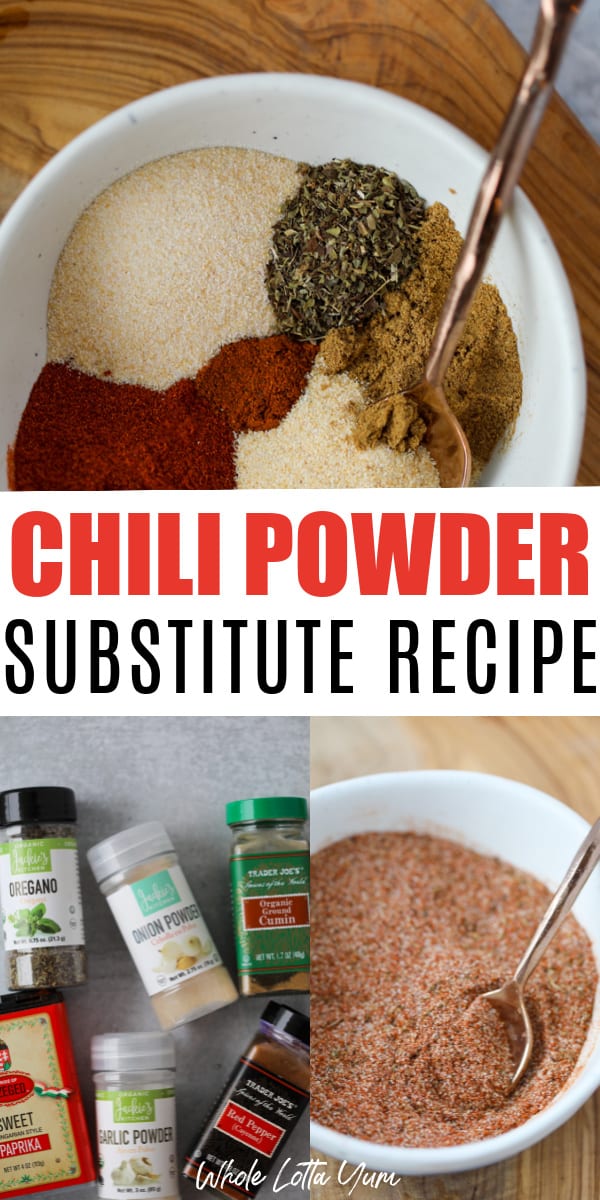 Substitute for Chili Powder (No Salt Recipe) Whole Lotta Yum