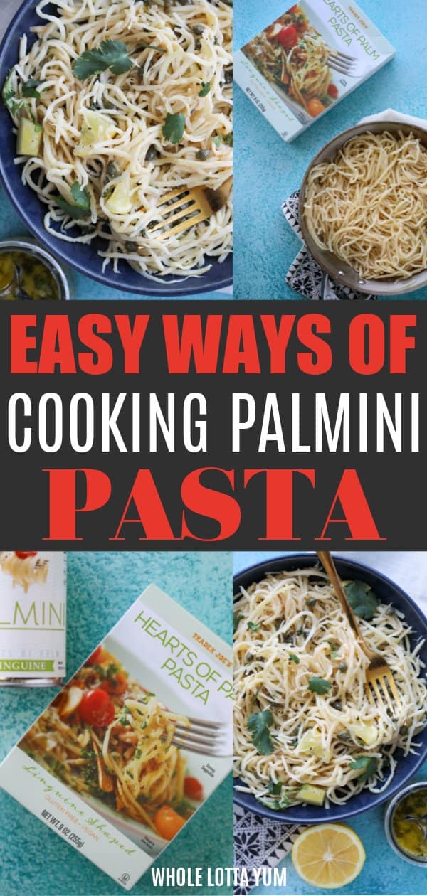 How to Cook Palmini Pasta (Recipe, Sauces, + Tips!)