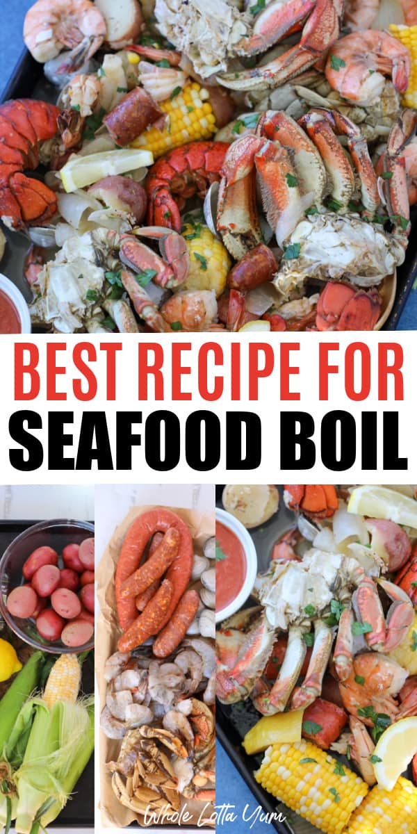 Easy Seafood Boil Recipe Whole Lotta Yum