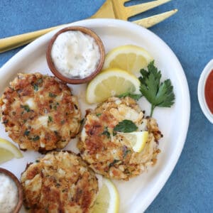 gluten free crab cake recipes with little filler after cooking with tartar sauce