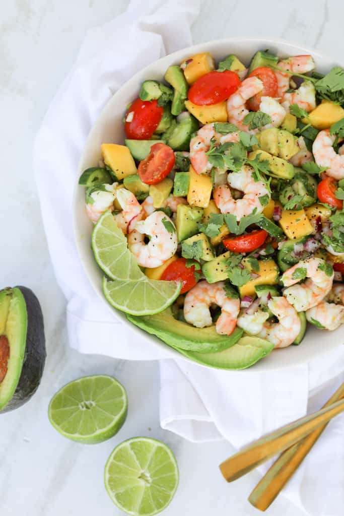 Spicy Mexican Shrimp Salad Recipe - Little Spice Jar