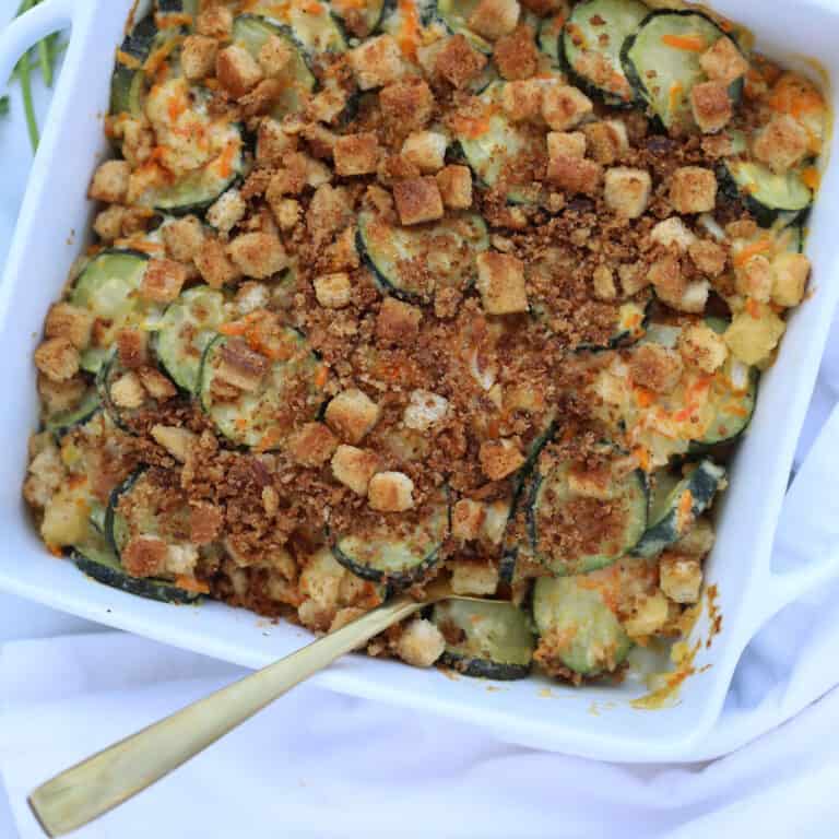 Zucchini Casserole with Stuffing Whole Lotta Yum