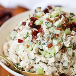 cranberry pecan chicken salad 1 healthy and delicious salad
