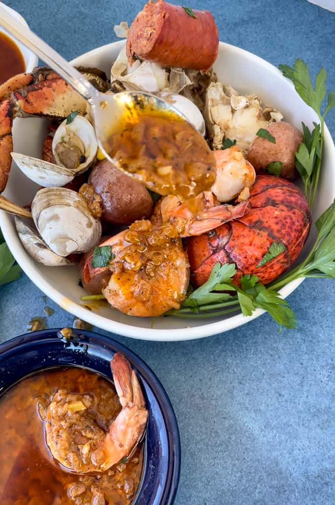 Cajun Seafood Boil Sauce - The Perfect Tide